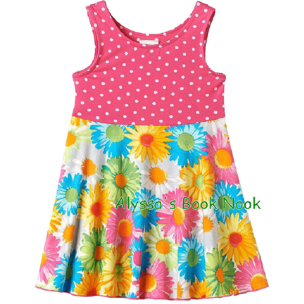 YOUNGLAND BABY GIRL BURST OF DAISIES SPRING DRESS~